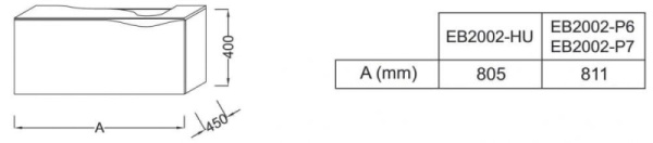 Тумба под раковину Jacob Delafon Stillness EB2002-P6