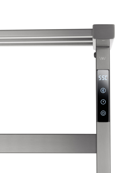 Полотенцесушитель электрический WONZON & WOGHAND FRANKFURT, темный графит WW-A1026-GM Полотенцесушитель электрический WONZON & WOGHAND FRANKFURT, темный графит WW-A1026-GM