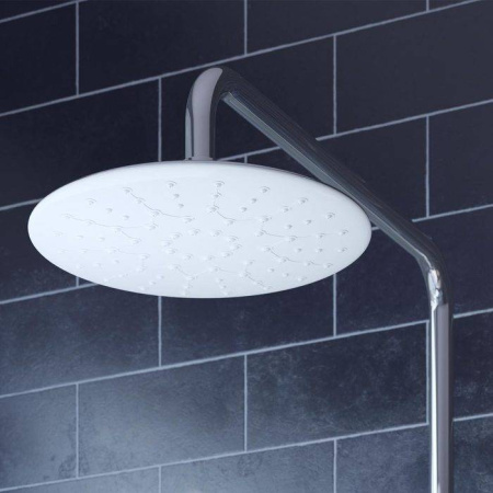 Душевая система IDDIS Cloud CLOSB00i06, хром/белый