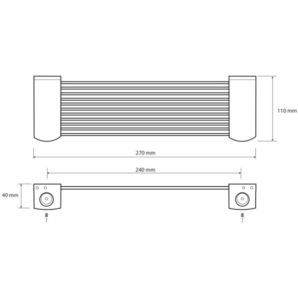 Полочка - мыльницa Bemeta Dark 146102270