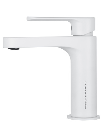 Смеситель для раковины WONZON & WOGHAND, белый матовый WW-H1032-MW