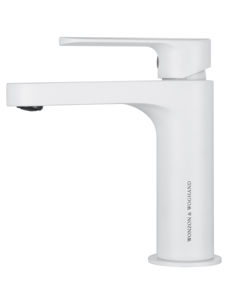 Смеситель для раковины WONZON & WOGHAND, белый матовый WW-H1032-MW