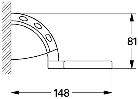 Держатель для стакана GROHE Sentosa 40223 000 (40223000)