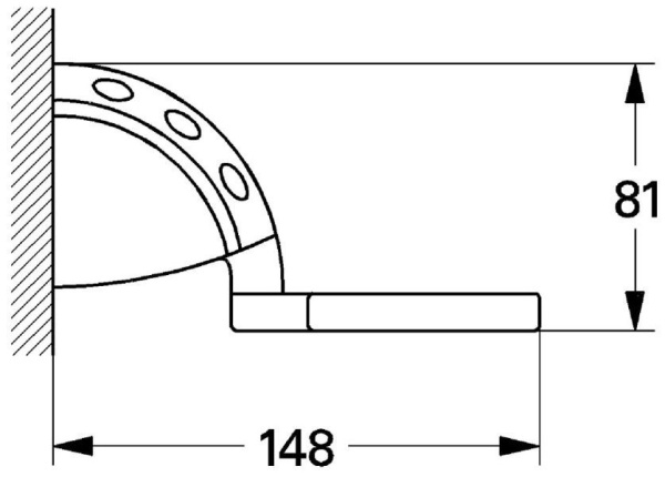 Держатель для стакана GROHE Sentosa 40223 000 (40223000)