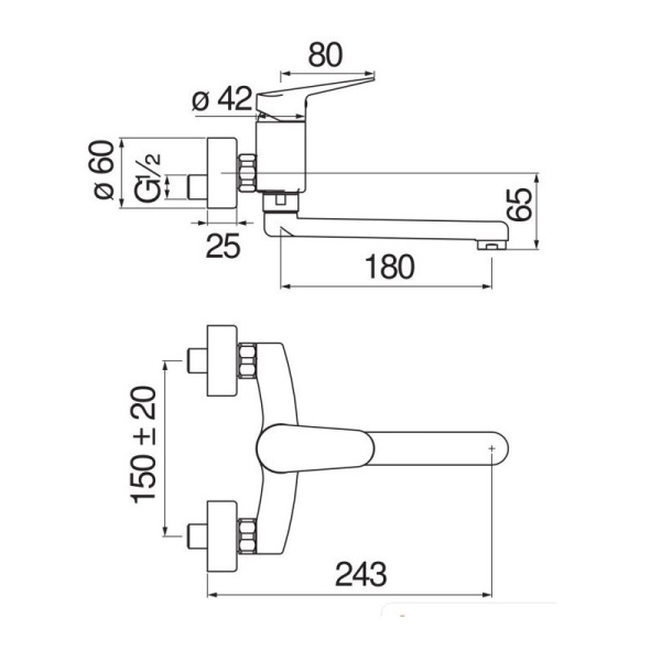 Смеситель для кухни Nobili Blues BS101115CR