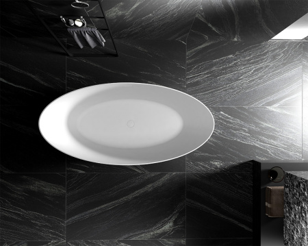 Акриловая ванна (170х80) ABBER AB9374-1.7 без гидромассажа, белый