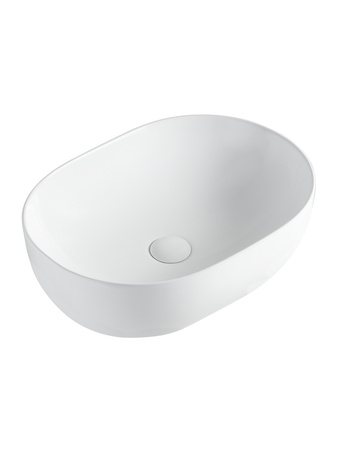 Раковина накладная (48х35,5) Orange  B05-480W белый глянец