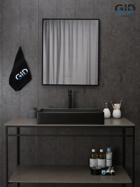 Раковина накладная (60,5х37) Gid Bm9496