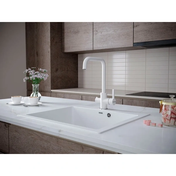 Смеситель для кухни с подключением к фильтру  Paulmark Logas Lo213021-331