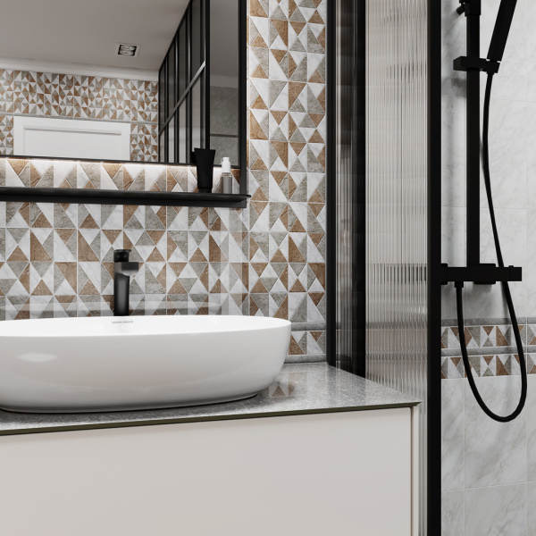 Раковина накладная (60х38) Kerama Marazzi Plaza PLR.wb.60