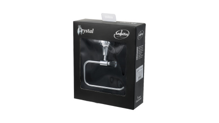 Бумагодержатель без крышки Sofita Crystal SF-35010A