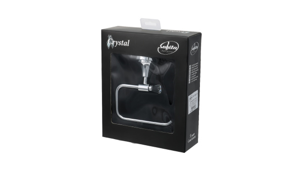 Бумагодержатель без крышки Sofita Crystal SF-35010A