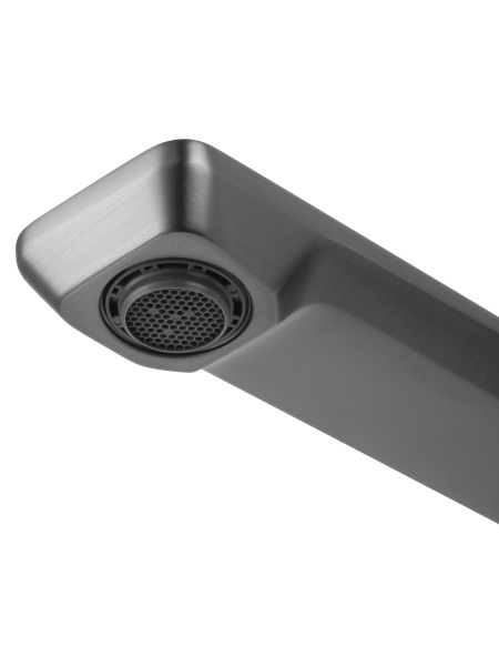 Смеситель для раковины встраиваемый WONZON & WOGHAND DIAMOND, темный графит WW-88869011-BGM Смеситель для раковины встраиваемый WONZON & WOGHAND DIAMOND, темный графит WW-88869011-BGM