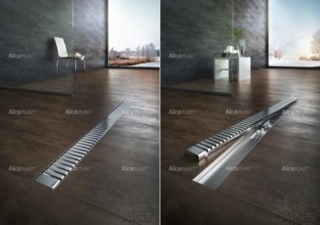 Решетка AlcaPlast Pure PURE-1150L глянцевая