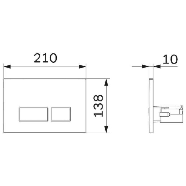Комплект унитаза с инсталляцией Am.Pm Spirit V2.0 FlashClean IS47038.701700MB