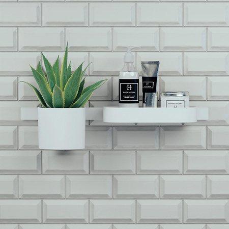 Корзина для хранения Hansgrohe WallStoris 27912700 белый матовый