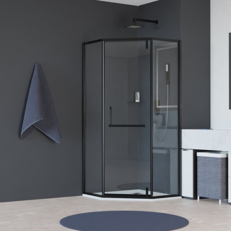 Душевой уголок (100х100) RGW Hotel HO-84-B 350608400-14 прозрачное