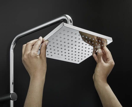 Душевая система Hansgrohe Vernis Shape Showerpipe 230 1jet Green 26319000, хром