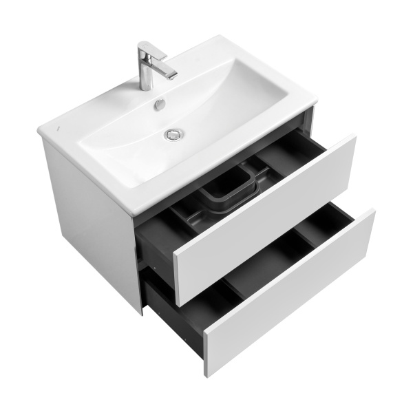 Тумба с раковиной Aquaton Сохо 75 1A2581K2AJ010