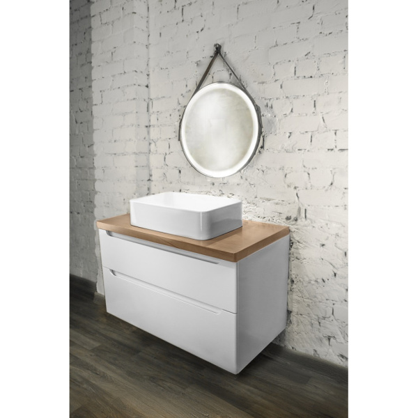 Тумба под раковину Jorno Wood 80 Wood.01.80/P/W