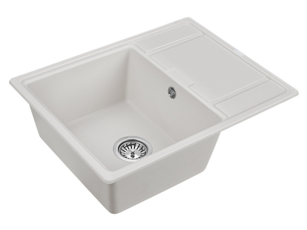Кухонная мойка Paulmark  Flugen   PM216550-WH белый