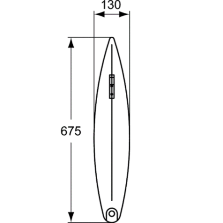 Перегородка для писсуара Ideal Standard, S612001