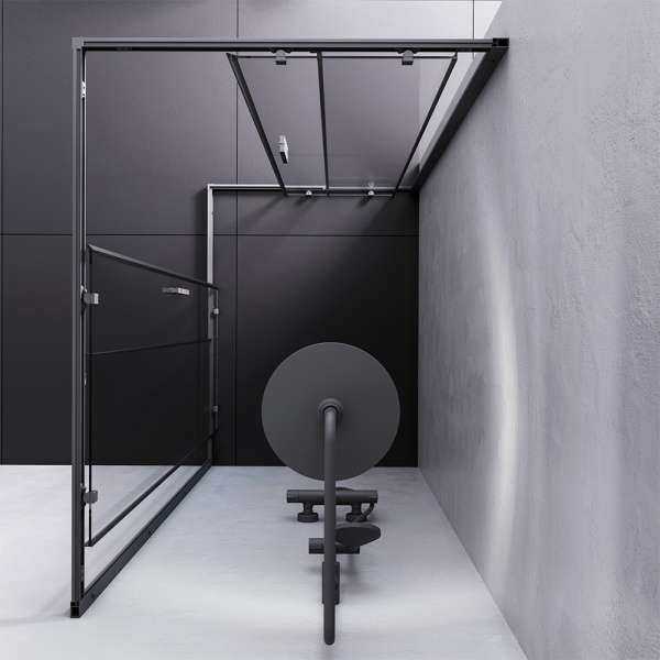 Душевой уголок (120х90) Am.Pm Gem S Twin Slide W93G-404-120290-BT