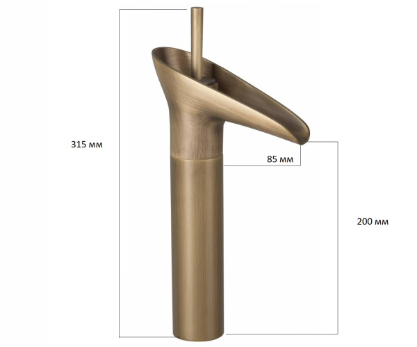 Смеситель для раковины Bronze de Luxe 10101