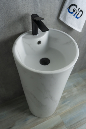 Раковина напольная (40х40) Gid Nb131ws