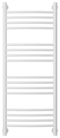 Полотенцесушитель Водяной Выгнутая Сунержа Богема + (100х40) Матовый Белый 30-0221-1040