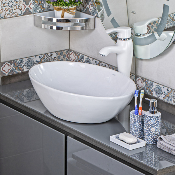 Раковина накладная (56х38) Melana 320361-805