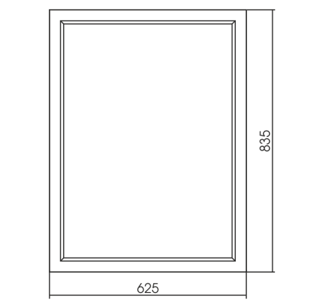 Зеркало (60х80) Silver Mirrors  Сарос ФР-00002182