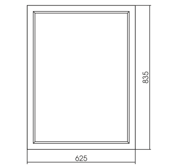 Зеркало (60х80) Silver Mirrors  Сарос ФР-00002182