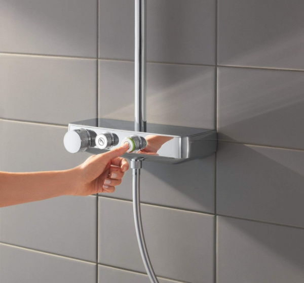 Душевая система с термостатом для настенного монтажа Grohe Euphoria SmartControl System 260 Mono 26509 000 (26509000)