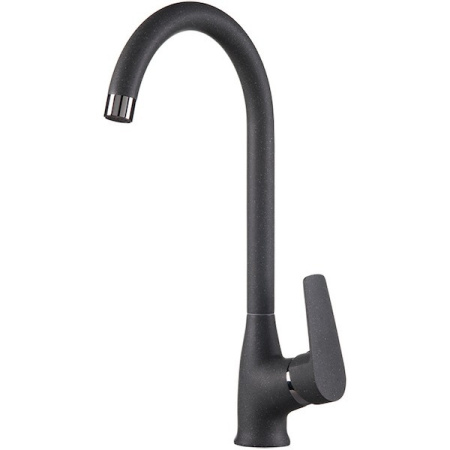 Смеситель для кухни, черный Rossinka S35-23-Black