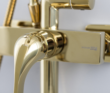 Душевая система с изливом WasserKRAFT Sauer A17101