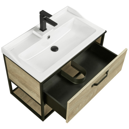 Тумба под раковину Aquaton Лофт Фабрик 80 1A242401LTDU0