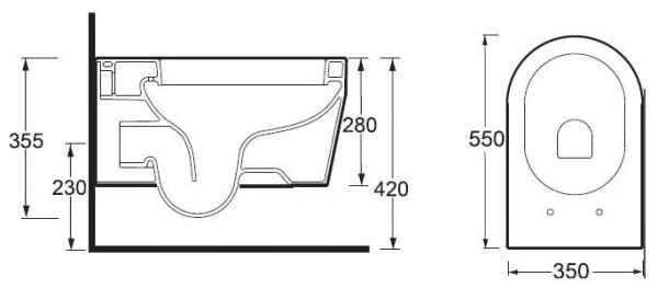 Крышка-сиденье BelBagno Genius BB541SC
