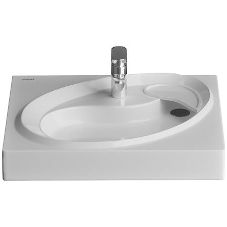 Раковина на стиральную машину (60х54,8) Grossman Alvaro 1605501 белый