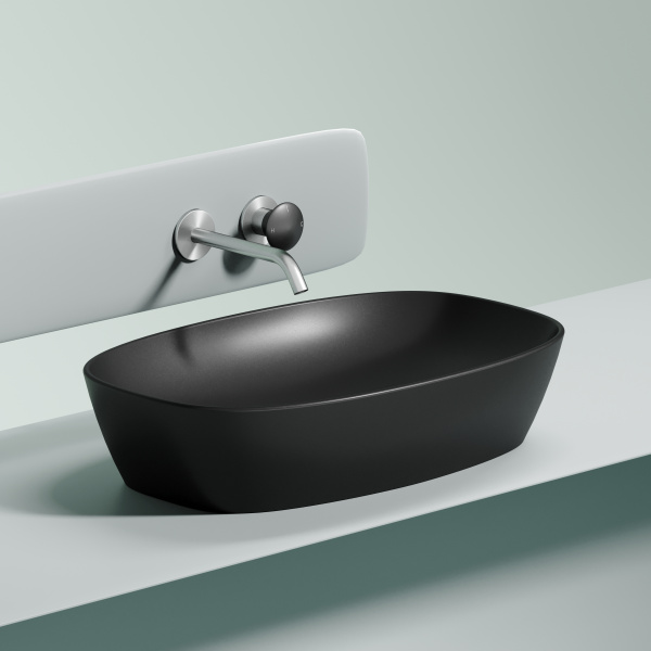 Раковина накладная (60х38) Ceramica Nova ELEMENT CN6049MB