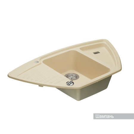 Кухонная мойка Aquaton Лория 1A715032LR290 шампань