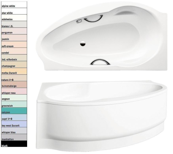 Ванна стальная (170x90) Kaldewei STUDIO 222848030001