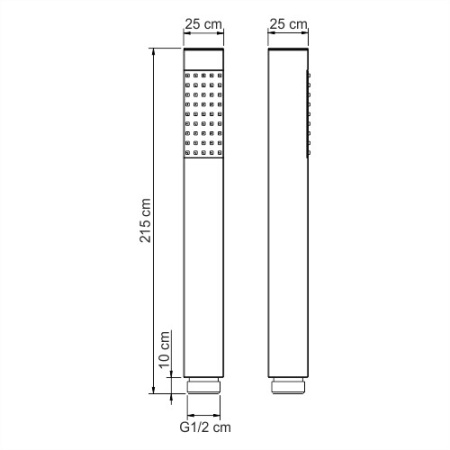 Ручной душ WasserKRAFT A106