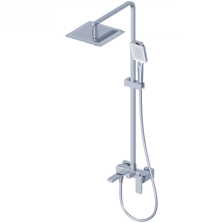 Душевая система WONZON & WOGHAND CUBE 2.0, хром WW-88047068-CR