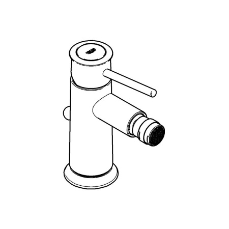 Смеситель для биде Grohe BauClassic 32864 000 (32864000) хром