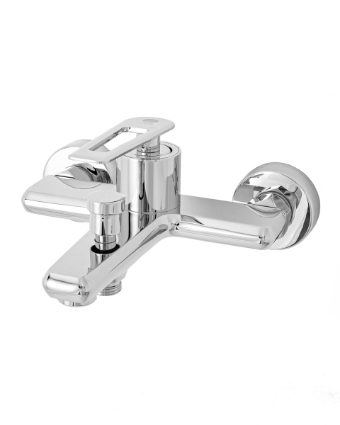 Смеситель для ванны однорычажный Orange Line M06-100cr хром