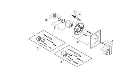 Смеситель для душа Grohe Grandera 19932 IG0 (19932IG0)