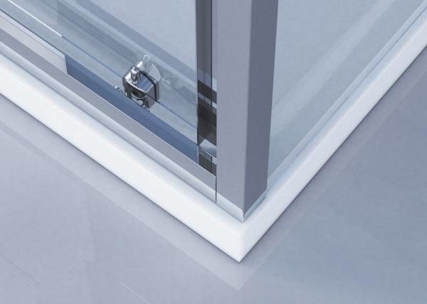 Душевой уголок (120х90) BelBagno DUE-AH-1-120/90-C-CR