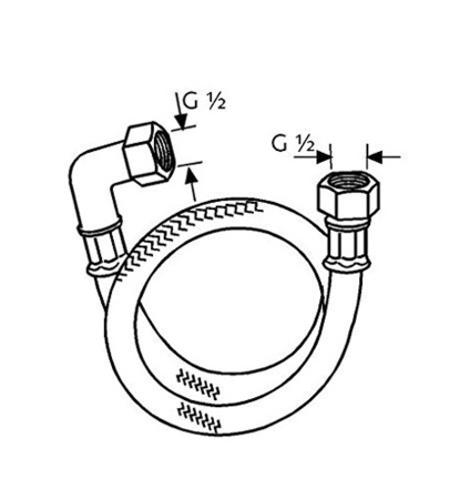 Шланг высокого давления Kludi Nirosta 6115000-00