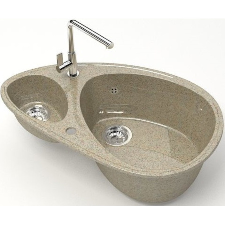 Кухонная мойка Marrbaxx Эмма Z13 Z013Q005 бежевый